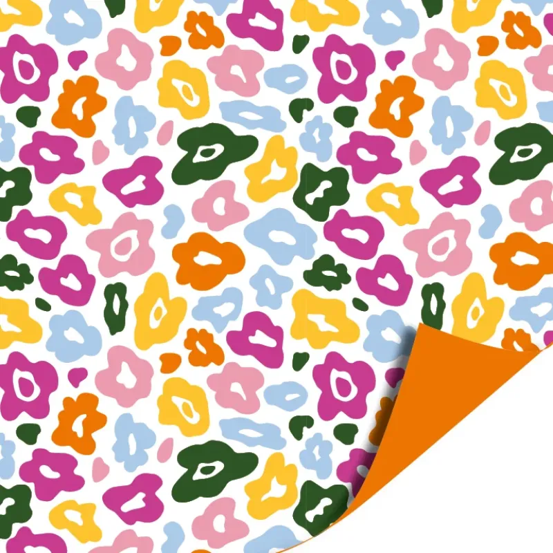 Inpakpapier 70 CM | Leopard garden