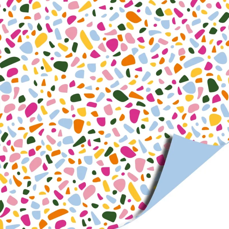 Inpakpapier 70 CM | Terrazzo roze