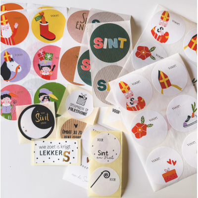 Stickerset | Sinterklaas 