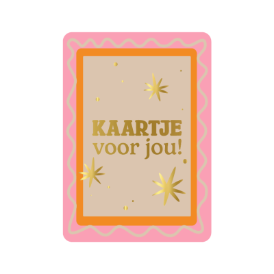 Ansichtkaart | Kaartje voor jou