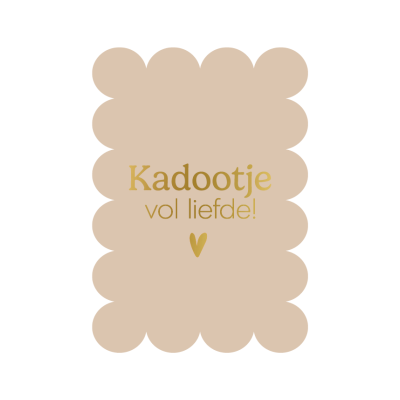 Ansichtkaart | Kadootje vol liefde