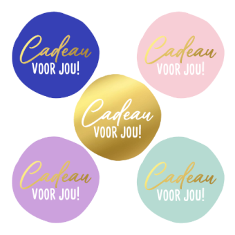 Kadostickers | Cadeau voor jou