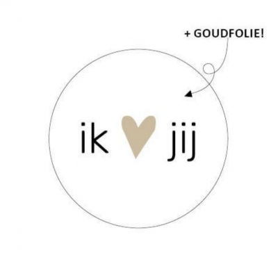 Kadostickers | ik ♡ jij