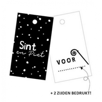 Cadeau decoratie | Cadeaulabel Sint & Piet