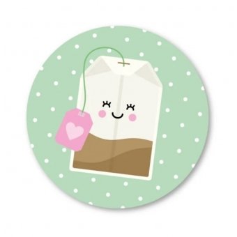 Kadostickers | Theezakje