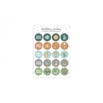 Stickervel | Birthday boy
