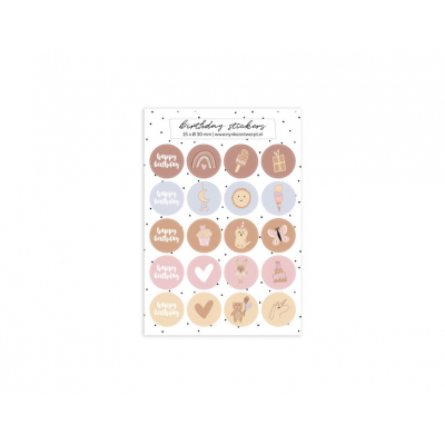 Stickervel | Birthday girl